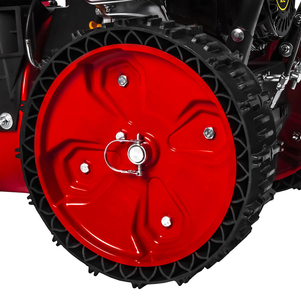 Снегоуборщик DDE ST6555, колёса и ходовая часть